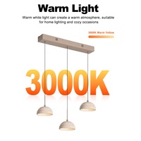 Lustres suspendus linéaires en marbre moderne de luxe décoratifs à LED pour escalier d'hôtel, table à manger noire