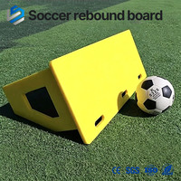 Planche de rebond de football en HDPE - Durable, résistante aux UV, portable, pour entraînement à rebond constant, avec service de découpe/moulage