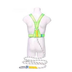 Ceinture de sécurité pour travaux <span class=keywords><strong>en</strong></span> hauteur, cordes de sécurité, crochet, escalade <span class=keywords><strong>en</strong></span> plein air, harnais à trois points pour électricien, équipement de construction - Product Image 2