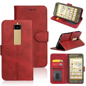 Strong Magnetic Flip Cover Wallet Leather Case For Kyocera Android One S8 X3 S4 S6 Digno BX Basio 4 3 KYV43 Kantan Sumaho 705KC