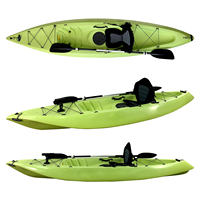 Kayak léger TOLEE TOLEE, petit kayak de pêche pas cher, kayak à assise surélevée, bateau à rames, kayak monoplace.