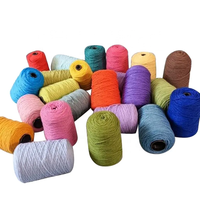 Customized Original Factory 500-2 Tex 100% New Zealand Wool Spun Yarn Rug Carpet Tufting Yarn