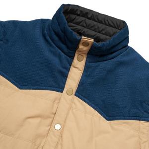 Gilet matelassé à col montant pour homme 2020, imperméable, réversible, sans manches, pour l'hiver, pour homme - Product Image 3