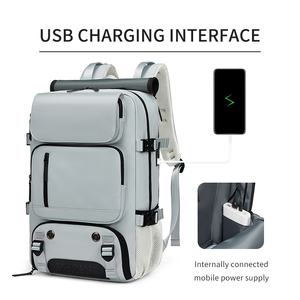 <span class=keywords><strong>Sac</strong></span> <span class=keywords><strong>à</strong></span> <span class=keywords><strong>dos</strong></span> pour ordinateur portable multifonctionnel avec logo personnalisé, capacité de 56 L, compartiment <span class=keywords><strong>à</strong></span> chaussures <span class=keywords><strong>convertible</strong></span>, port USB, <span class=keywords><strong>sac</strong></span> <span class=keywords><strong>à</strong></span> <span class=keywords><strong>dos</strong></span> pour les voyages d'affaires - Product Image 4