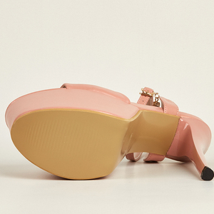 2025 Spring/Summer New Fashion High Heel Shoes Women's Waterproof Platform Heel Flat <b>Sandals</b> - Product Image 6