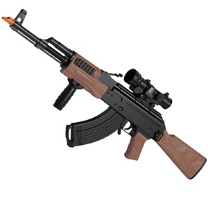 KK Nuevo AK47 80CM Pistola de Bolas de Gel Eléctrica Automática y Manual con Dos Moldes, Pistola de Juguete para Actividades al Aire Libre para Niños - Product Image 1