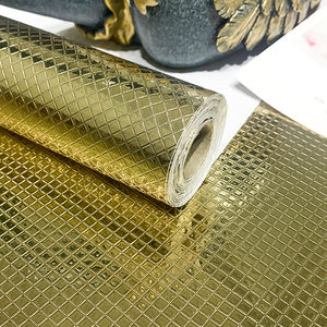 Autocollants larges et étanches résistant à l'huile de cuisine, papier peint autocollant mural auto-adhésif en aluminium pour armoire de cuisinière, cuisine, DIY bricolage - Product Image 5