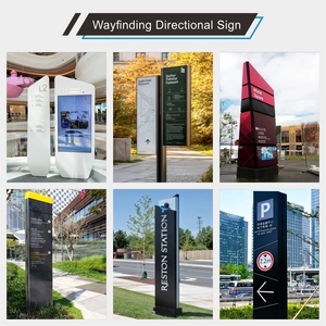 Interactive Mall Guide <strong>Kiosk</strong> with Digital Screen Sleek Modern Directory Signs for Commercial Spaces - Product Image 5