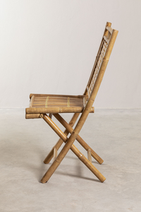 Silla de Jardín Plegable de Bambú, Decoración del Hogar, Materiales Naturales, Silla de Comedor Ecológica, Hecha en Vietnam, Duradera, Venta al por Mayor - Product Image 3