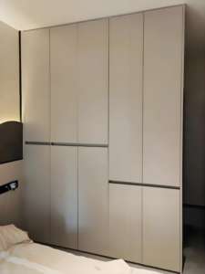 Sistema de Armario Vestidor Moderno de Lujo Personalizado 2025, Diseño de Armarios de Madera para Dormitorio, Armario Abierto - Product Image 6