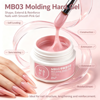 Gel UV/LED de construction durcissant à froid sans HEMA ni TPO pour ongles professionnels, fabrication OEM/ODM en marque blanche, achat en gros