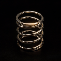 Ressort de compression Hastelloy C276, diamètre du fil de 0,1 mm à 8,0 mm, résistant à la corrosion, ressorts en alliage industriels sur mesure