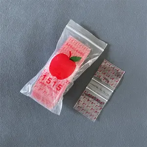 125125 mini apple marka kilitli baggies