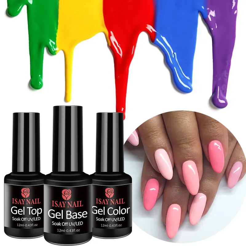 Manufacture Wholesale very good nail polish wear-resistant 122 colors to choose 12 ml nail gel polish