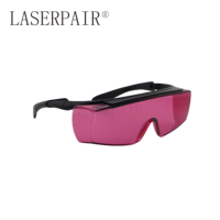 Lunettes de protection laser LP-ATD OD6+ 35% de transmission, lunettes de sécurité laser diode Alexandrite 808nm médicales, CE EN207