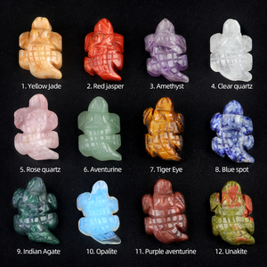Agate Crystal Gemstone Animal Crocodile Shape Amethyst <strong>Jade</strong> <strong>Stone</strong> Carving Healing Mini Animal for Gift Home Decoration - Product Image 6