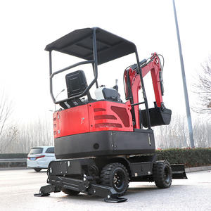 ผู้ผลิตจีน รถขุดขนาดเล็กสำหรับงานจัดสวน <span class=keywords><strong>2</strong></span> ตัน รถขุดขนาดเล็กแบบตีนตะขาบและแบบล้อ เครื่องจักรขุดดินพร้อมอะไหล่ - Product Image 2