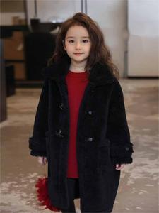 Giacca Invernale alla Moda per <span class=keywords><strong>Bambina</strong></span>, Calda e Spessa in Peluche, Vendita all'Ingrosso - Product Image 3