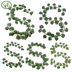Vignes artificielles Xinlei, 56 pièces, feuilles de lierre en soie pour la décoration de plafonds et de tuyaux, décoration intérieure - Product Image 1
