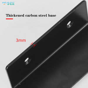 SeeMore Support de rangement mural pour vélo en acier Cintres verticaux peu encombrants pouvant contenir jusqu'à 66lb - Product Image 4