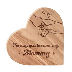 Personalized Custom Eco-Friendly Valentine's Day <b>Wooden</b> <b>Heart</b>-shaped Home Decor Southwestern Design for Living Room Ceiling - Product Image 2