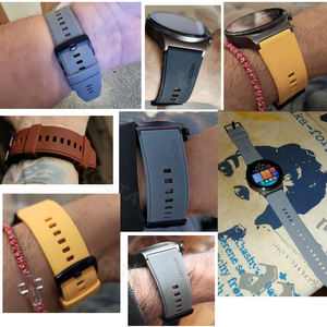 Cinturino di Ricambio in Silicone da 22mm per Huawei <span class=keywords><strong>Watch</strong></span> <span class=keywords><strong>GT</strong></span> 5/4/3/2 e GT6 Pro 46mm, Cinturino Sportivo con Fibbia a Perno, Design Sport Loop - Product Image 4