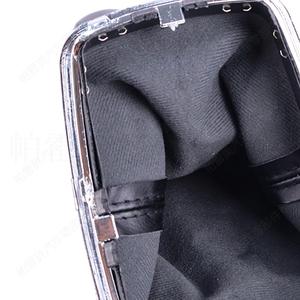 ฝาครอบหัวเกียร์โฟล์คสวาเกน กอล์ฟ 4 กรอบเงา เย็บด้ายสีดำ ชิ้นส่วนพลาสติกตามหลักสรีรศาสตร์ Clh71103783 - Product Image 3