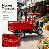Tricycle cargo, moto à 3 roues, groupe motopropulseur hybride, side-car, véhicule utilitaire, moteur 200cc pour la logistique agricole