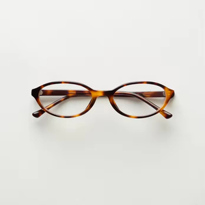 2503 nhỏ hình bầu dục Retro Kính Khung kính biểu tượng tùy chỉnh handmade Acetate kính màu xanh khối thiết kế cảnh tượng khung - Product Image 1