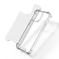Étui transparent ultra-clair souple et résistant aux chocs en TPU avec finition miroir imprimable UV pour TCL 60R 5G/TCL 60 5G TCL 503 4G