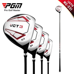 Juego de Palos de Golf PGM para Hombre, Diestros, Combo de Driver, Hierro Híbrido y Hierro, Juego Completo, Varillas de Acero al Carbono y Fibra de Carbono, 45 Pulgadas - Product Image 1