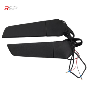 Nuevo Paquete de Cartón con 30 <span class=keywords><strong>Pares</strong></span> de Espejos Retrovisores Plegables para Motocicleta, HD, Anti-Distorsión, Ángulo Ajustable, Aleación de Aluminio, <span class=keywords><strong>Señal</strong></span> de Giro LED - Product Image 5