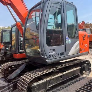 Pelle sur chenilles d'occasion Hitachi Zx70 Mini pelleteuse Hitachi Zaxis70 pour la construction, le bâtiment et l'agriculture - Product Image 3