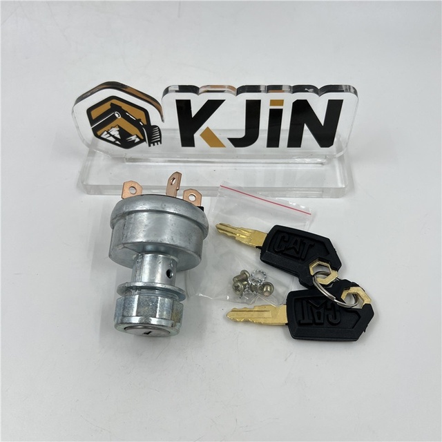 Excavator Parts 9G-7641 9G7641 Ignition Switch 4 Wire with 2 Keys for Caterpillar Excavator E320B E320C E320 E330 E345 E385 E375