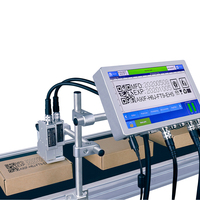 Impresora de Inyección de Tinta Térmica DOCOD T2000 TIJ con Pantalla Táctil HD de 10 Pulgadas, Máquina de Impresión de Fechas de Caducidad con Control de Alarma para Línea de Producción