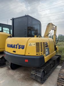 Miniexcavadora de 5 Toneladas Komatsu PC56, Excavadora de Cadenas Usada PC70 PC78 PC35mr PC30mr PC40mr PC50mr en Stock para la Venta - Product Image 2