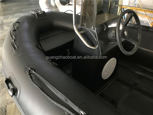 Bateau pneumatique rigide RIB 330B 3,3 m (162 cm) avec 3 chambres à air, PVC durable, certifié CE, pour 4 adultes + 1 enfant, idéal pour la pêche côtière. - Product Image 3