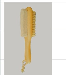 Accesorios de diseño moderno para habitaciones de Sauna, juego de ducha de madera maciza de abeto con cepillo de masaje de lufa, cepillo de Sauna con espejo pequeño de flores - Product Image 5