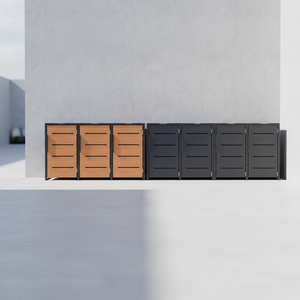 <span class=keywords><strong>Abri</strong></span> pour poubelle à roulettes de 240 L au design classique, boîte de rangement résistante aux intempéries, <span class=keywords><strong>abri</strong></span> pour poubelle en acier galvanisé, <span class=keywords><strong>abri</strong></span> pour poubelle de jardin, extérieur - Product Image 1