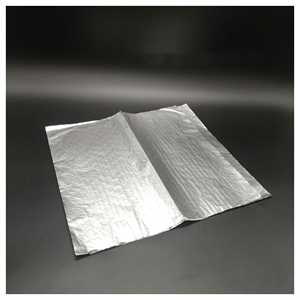 กระดาษห่ออาหารลายรังผึ้งคุณภาพสูงเคลือบฟอยล์สีเงิน พิมพ์ลายตามสั่ง สีทอง สำหรับแซนวิชและแฮมเบอร์เกอร์ ทำจากอลูมิเนียมฟอยล์ - Product Image 6