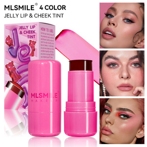 Nouveau Style populaire longue durée étanche refroidissement <span class=keywords><strong>eau</strong></span> gelée teinte lèvre et joue tache Blush bâton - Product Image 4