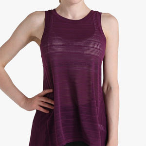 Débardeur de yoga pour femme, nouvelle collection 2026, haut de sport à séchage rapide, dos élégant, sans manches, cache-maillot ample, vêtement de sport pour la salle de sport - Product Image 5