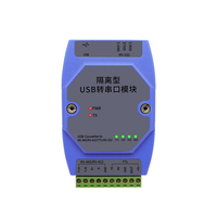 Convertidor Industrial USB a RS485 RS232 RS422, Adaptador de Puerto Serie Triple Combo con Aislamiento Óptico para Telecomunicaciones
