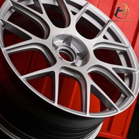 Jantes de voiture pour passagers en alliage d'aluminium forgé monobloc léger sur mesure de 20 pouces pour Porsche 718 Cayman GTS