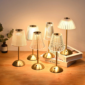 Bắc Âu LED cổ điển kim loại bảng đèn thanh lịch bầu không khí ấm áp ánh sáng ban đêm <span class=keywords><strong>USB</strong></span> sạc cạnh giường ngủ bảng ánh sáng - Product Image 2