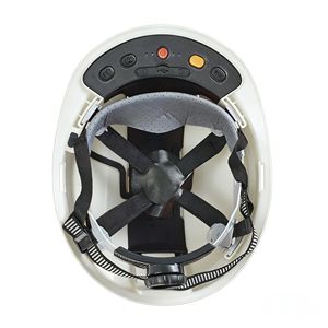 Caméra de casque de sécurité 4G alimentée par l'IA avec capteurs de surveillance corporelle et enregistrement adaptatif au mouvement pour la construction, l'exploitation minière et les champs pétrolifères - Product Image 4