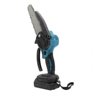 Batterie au lithium rechargeable 21V <span class=keywords><strong>Mini</strong></span> <span class=keywords><strong>tronçonneuse</strong></span> 4 6 8 pouces Sécateur électrique pour le travail du bois pour le bricolage et l'utilisation industrielle - Product Image 4