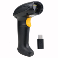 AW-918RB Portable ccd linéaire 2.4G sans fil wireless-bt4.0 lecteur de codes à barres téléphone Portable écran code à barres scanner de codes à barres