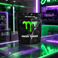 Sachet Doypack Personnalisé Imprimé et Laminé avec Fermeture Zip en Aluminium, Finition UV Sélective Noir Mat, pour Emballage de Snacks Exotiques et Bonbons 3.5g