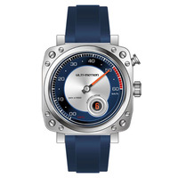 Montre à mouvement spécialisé de haute qualité, montre mécanique innovante à mouvement Crazy Hour, idéale pour les occasions formelles quotidiennes, montre à boîtier engrenagé